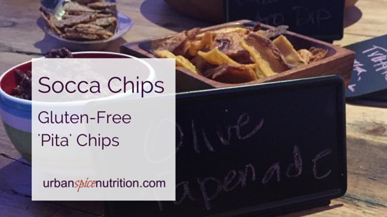 Socca Chips: Gluten-free ‘Pita’ Chips